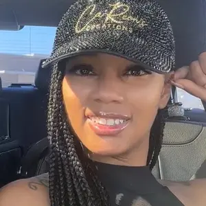 Custom Glitzy hat curved brim (note customization at checkout)