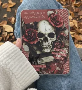 Valentines Dark Romance Kindle Insert for Clear Case – Aesthetic Book Lover Decor | Cozy Reading Accessory