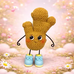 LIVE ONLY Handmade Crochet Figure Keychain Collectibles - Adorable Cactus & Flower Pot Designs - Premium Acrylic Cotton Yarn