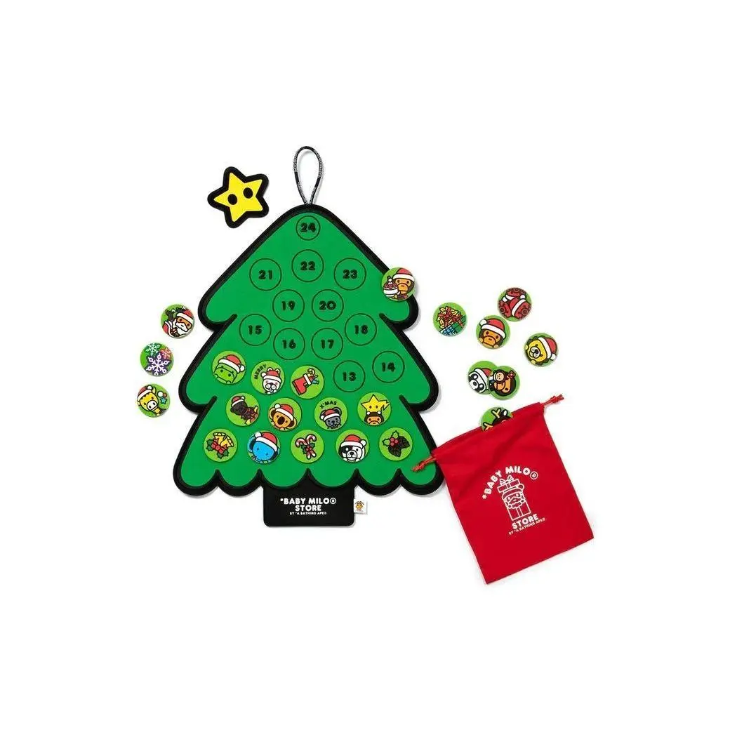 Bape Baby Milo Advent Calendar Green