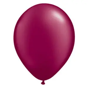 Premium Burgundy Latex Balloon Packs (5", 11”, 16", 24", and 36”)