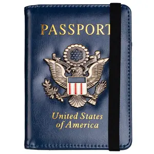 Passport Holder for Travel Essentials, RFID Blocking passport wallet cover Case for travel Must Haves Accessories, Initial Passport Book Holders for Women and Men, christmas gifts outdoorfun
