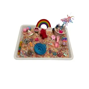 Birthday Celebration Sensory Bin!