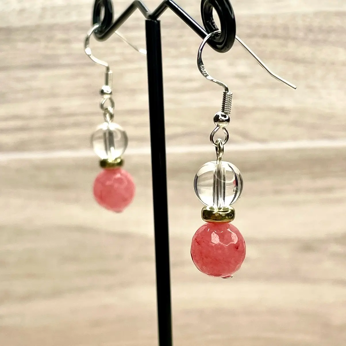 Handmade Snow Earrings - Unique and Hypoallergenic