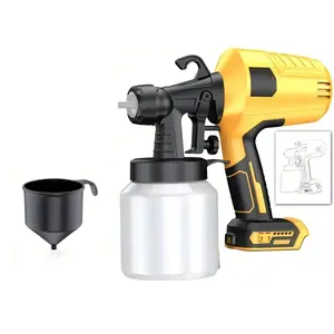 【Christmas gifts】Paint Sprayer 1000W High Power ElectricSpray Paint 1400ml High Capacity ContainerEasy to Clean for Paint Sprayer for FurnitureGarder Chairs Fence Walls Door Etc