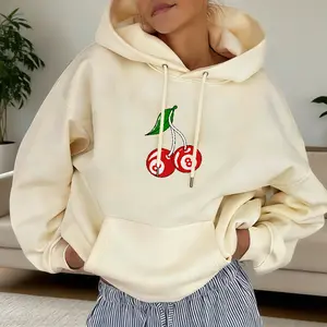 Cherry 8 Ball Hoodie, Y2K Vintage Billiard Graphic Hoodie, Retro 90s Aesthetic Oversized Pullover, Trendy Streetwear Hoodie for Women, Cozy Cute Cherry Outfit