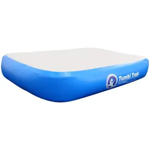 Tumbl Trak Hot Block, Blue Inflatable Lounge Bar Pool Adults Inflatable Water Slide