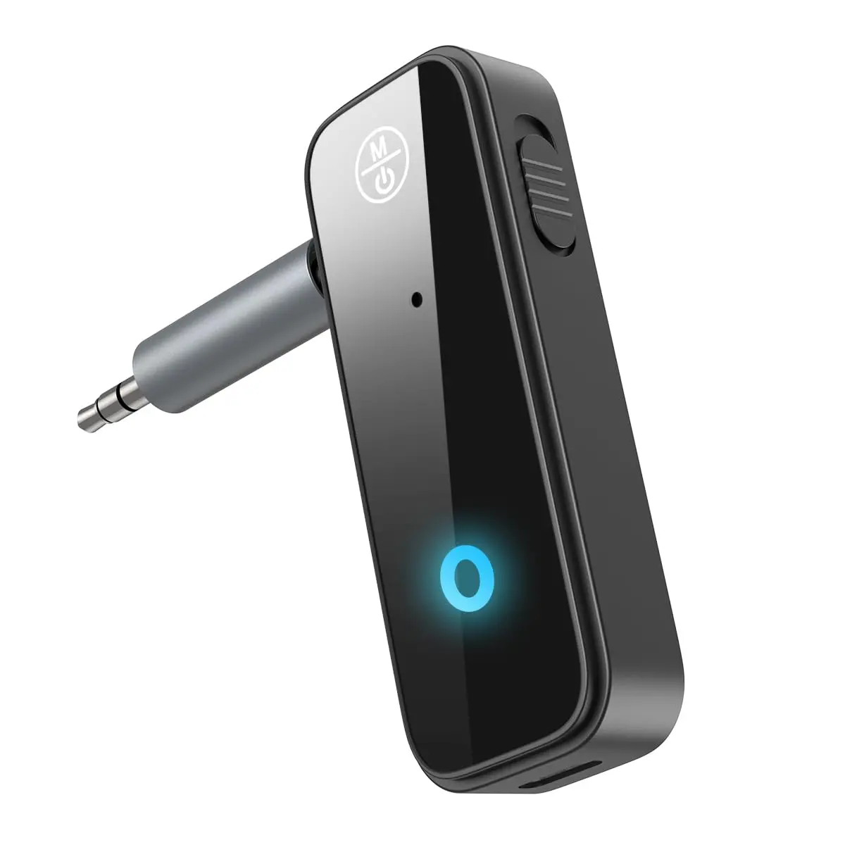 Olipiter 2-in-1 Bluetooth 5.0 Aux Adapter – Wireless Transmitter & Receiver for Car Stereos, Speakers & Headphones