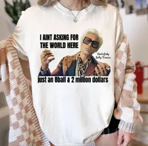 Uncle Baby Billy Freeman 8 Ball And $2 Million Shirt,  Funny Uncle Baby Billy Freeman Shirt, The Righteous Gemstones, Misbehavin Tour, Gift For Fans