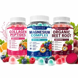 QIZFYZZ Triple Wellness Formula | Collagen + Magnesium + Beet Root | High-Potency Daily Support for Beauty, Energy, Circulation & Recovery