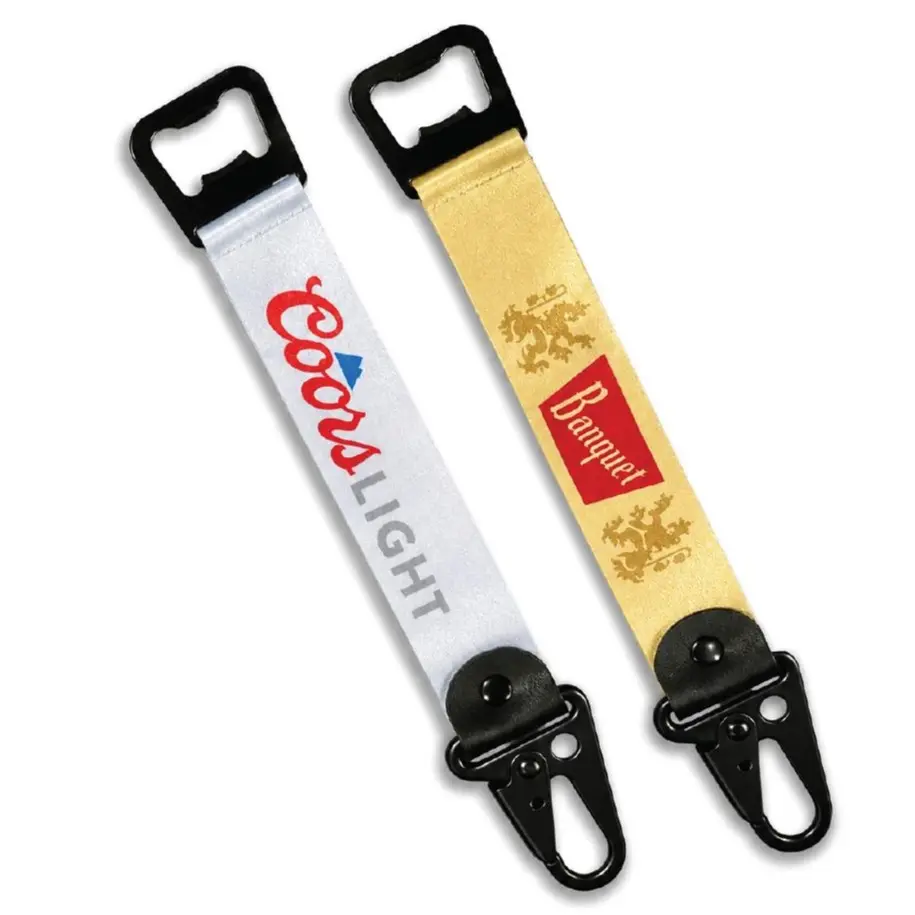 Coors Light & Banquet Keychain Lanyard with Built-In Opener – Premium Everyday Carry Accessory