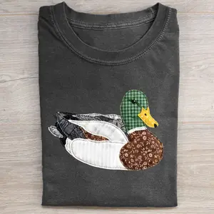 Comfort Colors FAUX Patchwork Mallard T-shirt