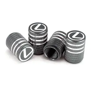 Car Hubcap Valve Cap for Lexus Rx300 Rx330 Rx350 Is250 Lx570 Is200 Is300 Ls400, Aluminum Alloy Tire Leak Prevention Accessory