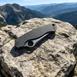 SP C81 Outdoor Multi-Tool, featuring D2 steel and a G10 handle-an outdoor tool designed for camping and hunting-a portable pocket tool