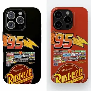 LIGHTNING MCQUEEN SPECIAL EDITION CARS PHONE CASE For Samsung iPhone 17ProMax 16 15Plus 14 13 12Pro 11,HALLOWEEN/Christmas Gifts, iPhone Case Halloween Christmas Gifts Cover  Protection Protective