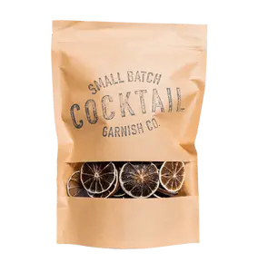 Dehydrated Lime Slices (55ct) | Dried Citrus Garnish for Cocktails