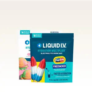 Liquid I.V. Hydration Multiplier - The Indulgent Bundle - Hydration Powder Packets | Electrolyte Powder Drink Mix | Convenient Single-Serving Sticks | 8 Vitamins & Nutrients | 2 Pack (30 Servings)