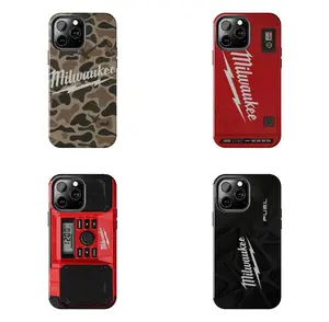 Mechanic Tool Box Style Protective,Heavy Duty Power Tool Inspired Red, Case Compatible with iPhone 7, 8, X, 11, 12, 13, 14, 15, 16 17 & Samsung Galaxy S21, S22, S23 & S24 S25 series