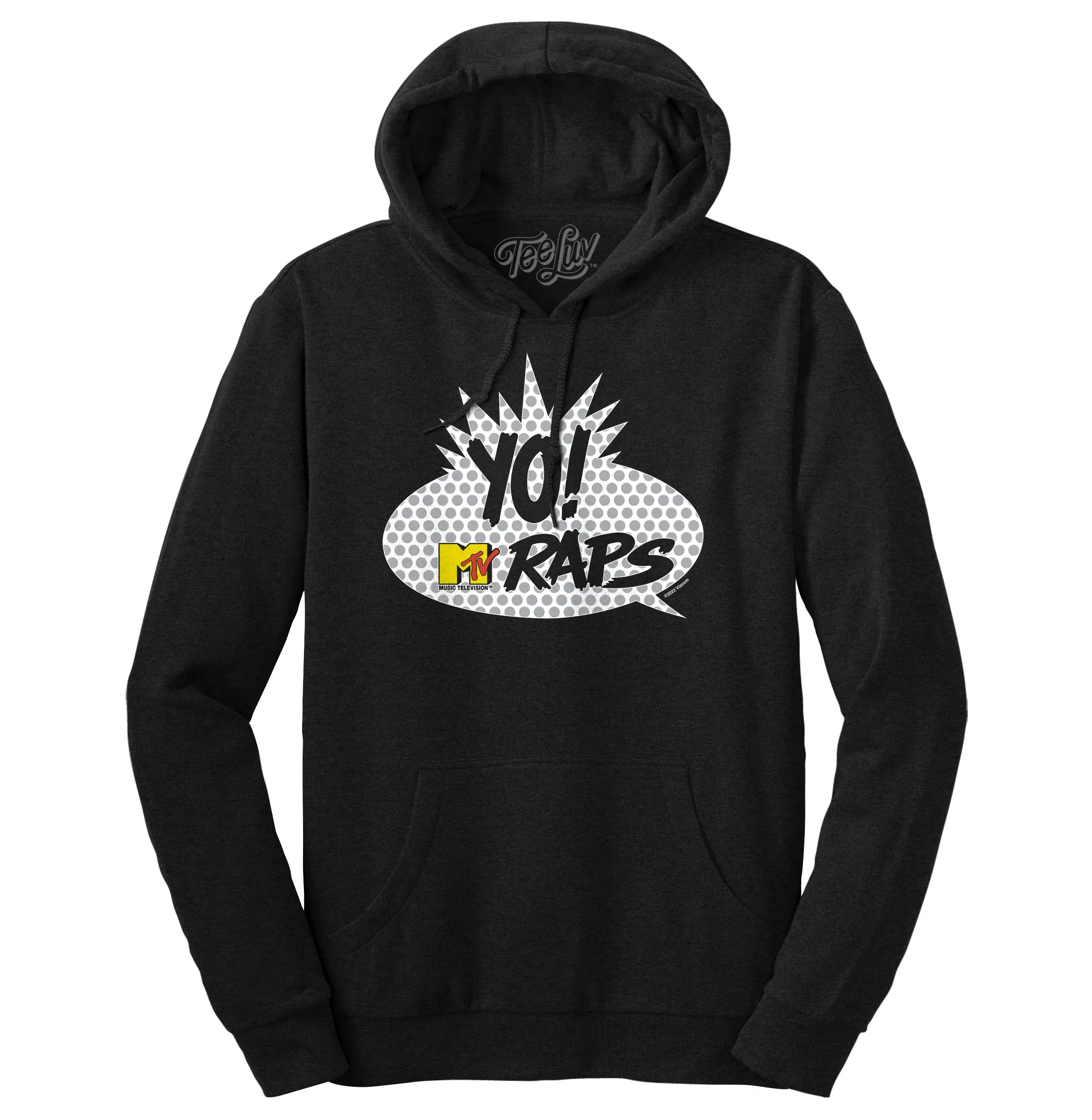 Yo! MTV Raps Hooded Sweatshirt - Black