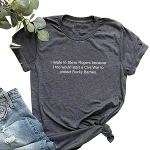 I Stand With Steve Rogers And Bucky Barnes On Quality T-Shirt - Personalized Gifts For Women's Rights Tshirt