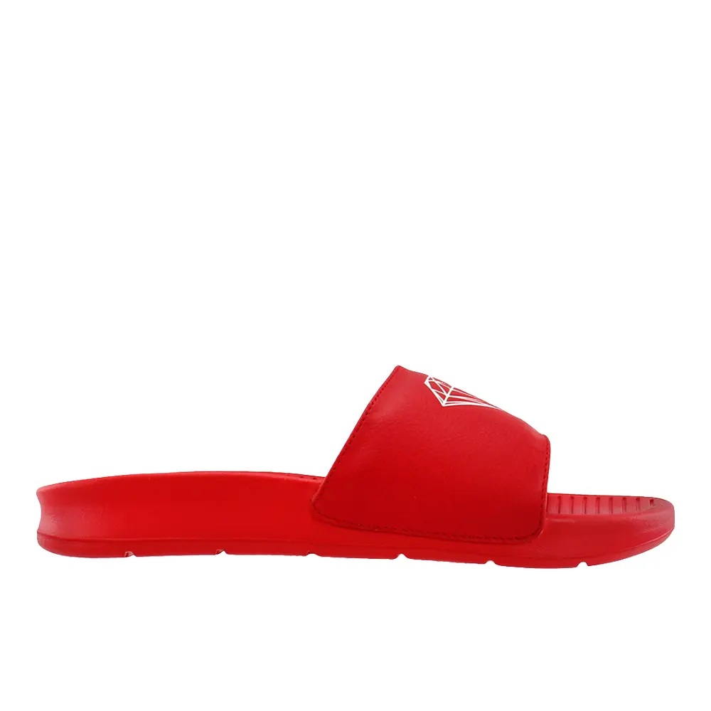 Diamond Supply Co. Mens Fairfax Slide Casual Sandals Casual - Red