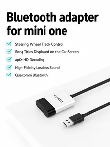 CHOOCL Bluetooth Car Adapter Compatible for BMW Mini - USB Interface Bluetooth Receiver for iPod Music Source, Works with iOS/Android