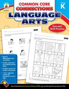 USED-Common Core Connections Language Arts, Grade K (Paperback)