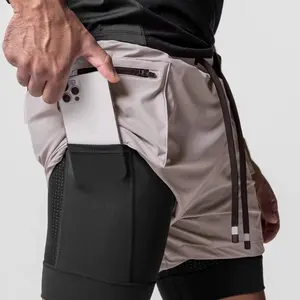 Men's Sports Shorts - 2 in 1 - Discover Comfort and Style