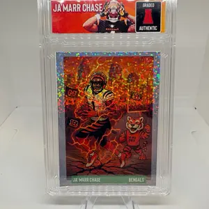 Ja’Marr Chase Custom Downtown Slab Card