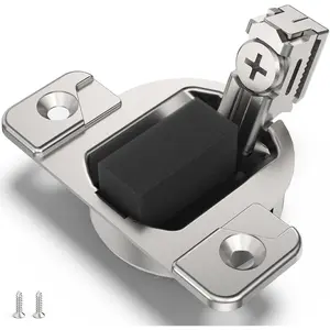 Blum 110 Degree Compact 33 Screw On Hinge, Self Closing, 4-Pack - Compatible with 130.1100.22-130.1100.24, 130.1110.02-130.1150.02, 130.1160 (Mounting Not Included)