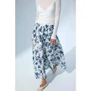 H&M Smocked-waist skirt