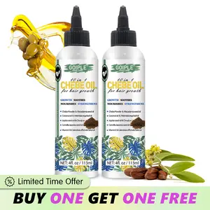 4 FL OZ Natural Chebe Hair Oil -African Chebe Hair Growth Oils for Hair Growth Smooth Thickening Regrowth Formula Haircare Hydrate  Jojoba Moisturize