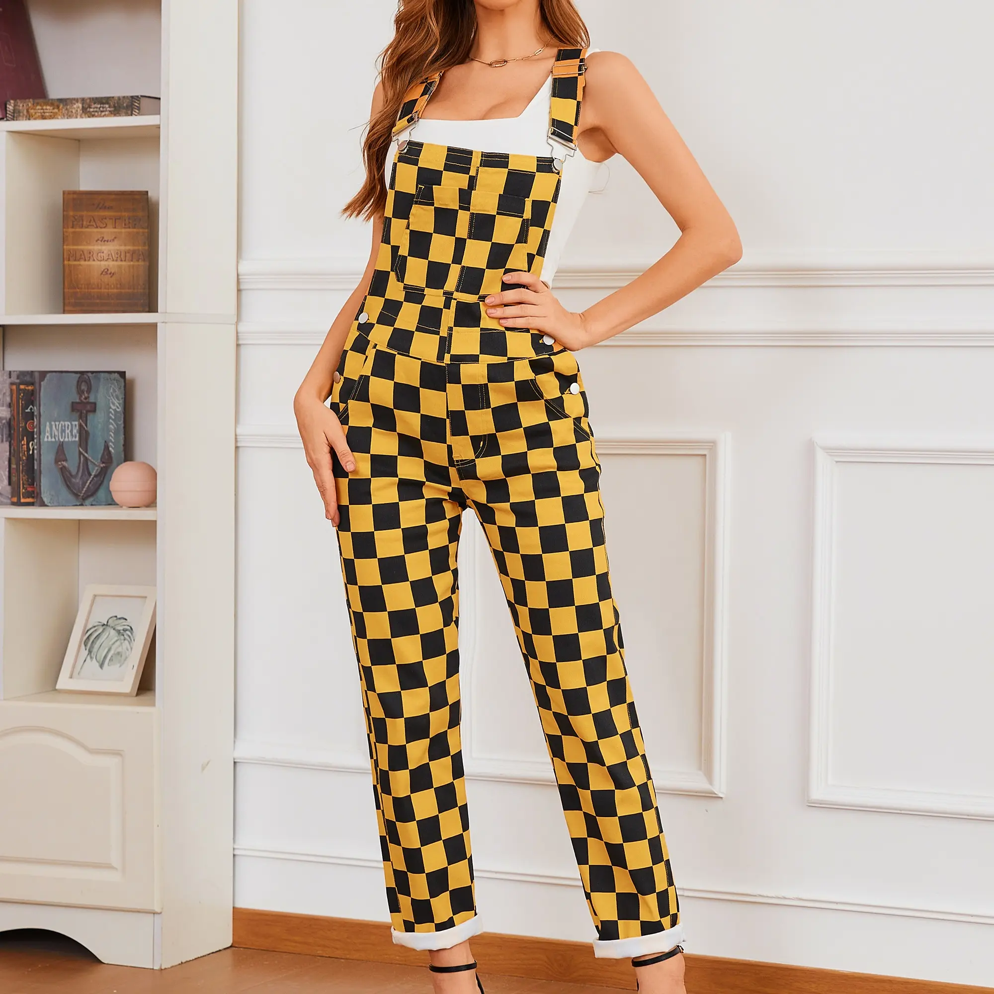 Black and Yellow Checkered