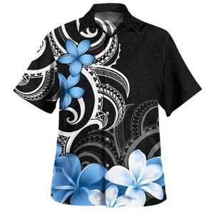 Hawaiian Shirt 2026 Black Hawaiian Shirt Floral Spirit Blue, Tropical Print Button-Up #tiktokshop #spotlightfinds #viraloutfits #hawaiianshirt #aloha