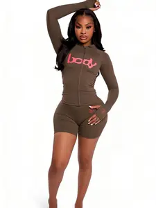 2026 Spring Summer Athflow Collection: Printed Jacket & Slim Cami Shorts Set Women’s Stylish Athflow 3 Piece Set - Print Jacket, Sexy Cami Top & Bodycon Shorts Sexy Slim Fit 3PCS Outfit - Printed Athflow Jacket, Crop Cami & Biker Shorts for Women