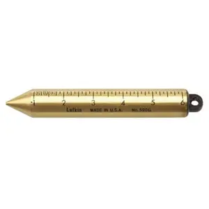 212 MAIN Apex Lufkin 182-590GN 20 oz. Solid Brass Cylindrical Shape Plumb Bob, Tools for Sports & Outdoor Leisure Cycling Equipment
