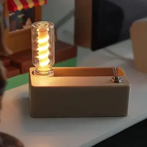 Creative Mechanical Magnetic LED Lights for Bedroom, Desktop LED Light, USB Rechargeable Desk Lamp, Novelty Cozy Lighting, Table Night Light for Home Bedroom Living Room