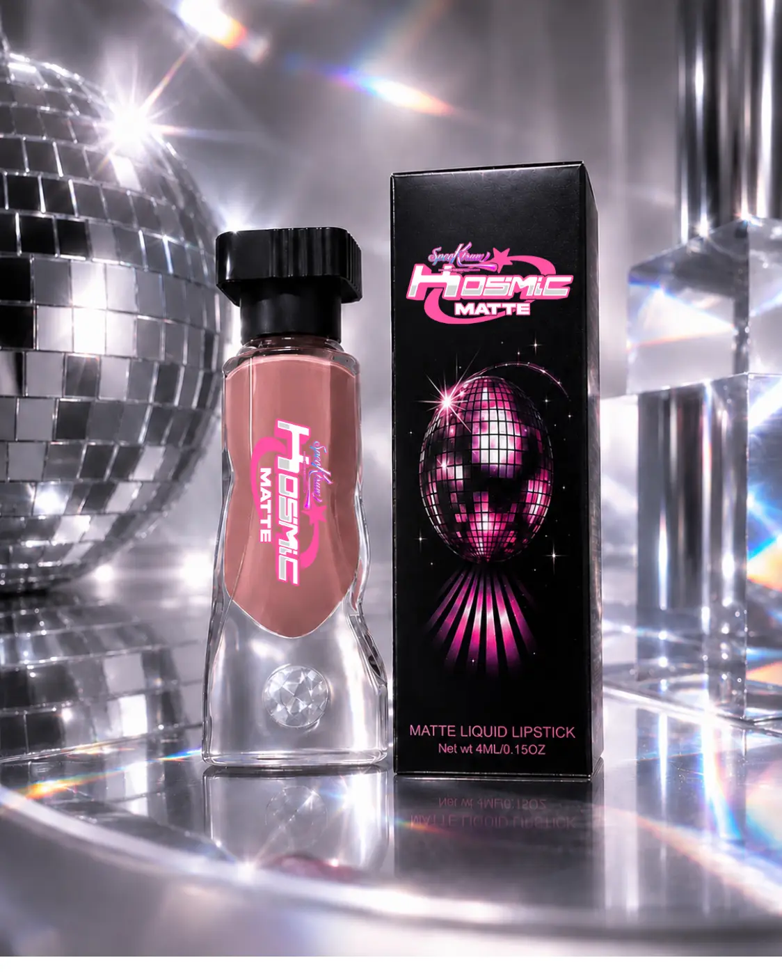 Kosmic Matte Liquid Lipstick - Disco Biscuit