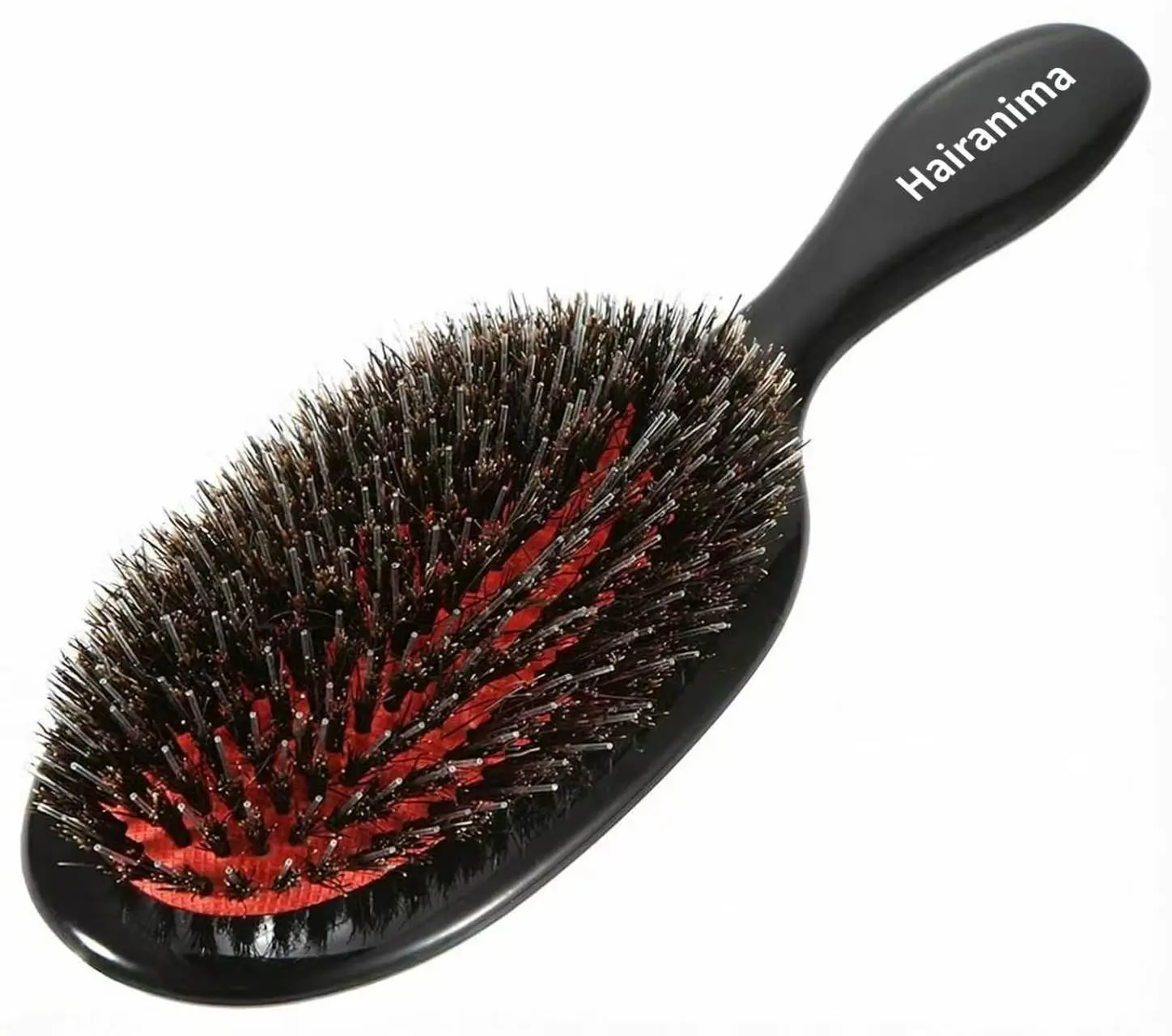 Morsafe Boar Bristle Hair Brush, Soft Nylon Pins Cushion Hairbrush for Women Men, Detangler Brush for Wet Dry Hair, Smooth Frizz Hair, Scalp Massage, All Hair Types affordable  hairbrush