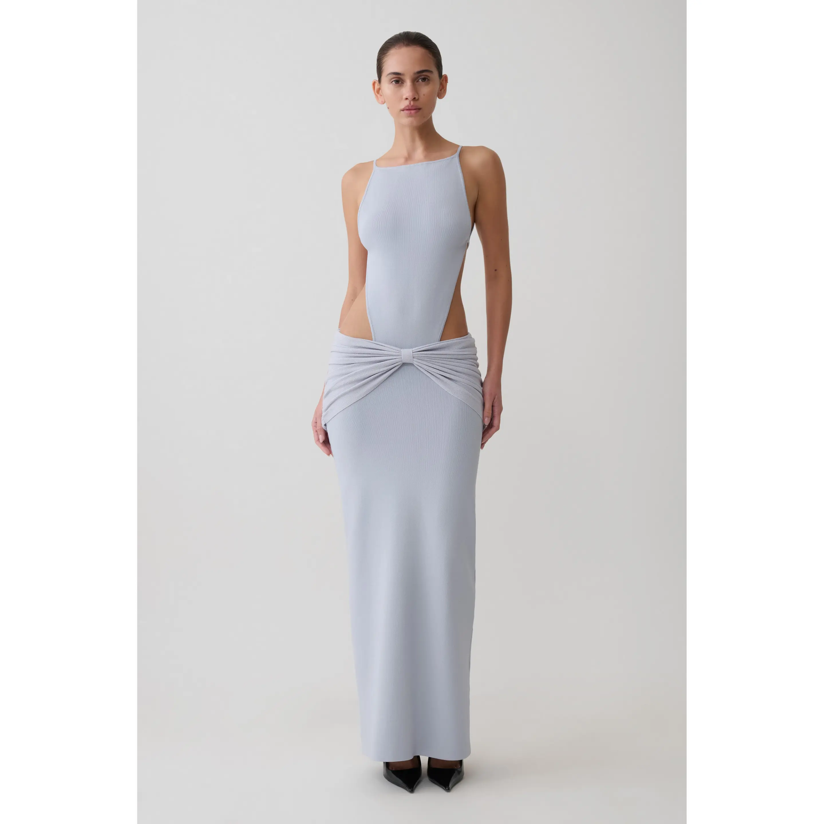 Nathaelie Sleeveless Maxi Dress - Sky Blue