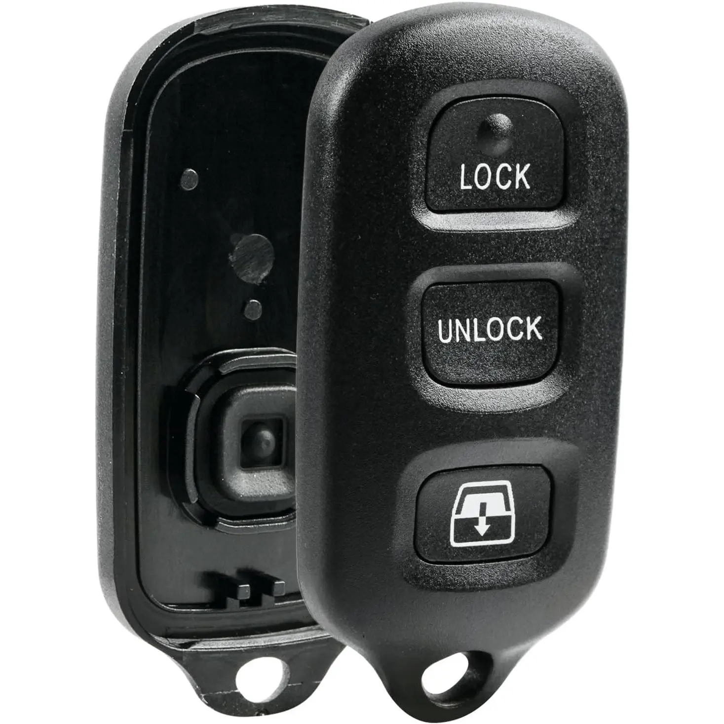 Key fob keyless entry remote shell case & pad fits Toyota 1999-2009 4Runner/2001-2008 Sequoia