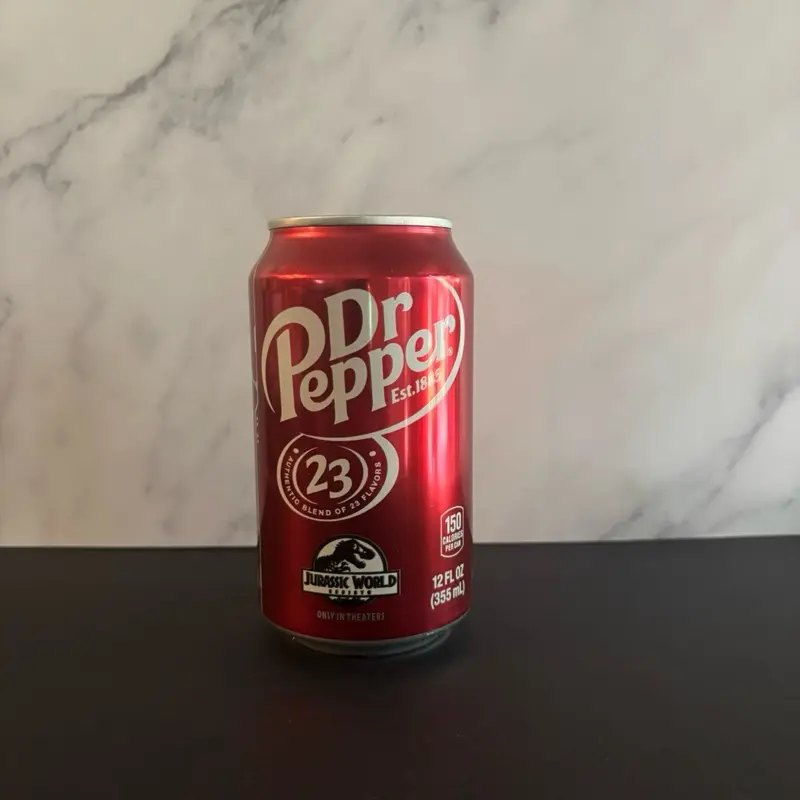 Dr Pepper Candle - Red Can Design Featuring Classic Logo and Number 23 - Product Title Based on Provided Information Aroma