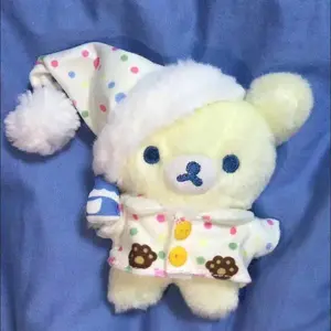 Rilakkuma Lazy Bear Plush Doll Set Cute Cartoon Anime Surrounding Strawberry Hot Springs Milk Brother Soft Toy for Collectors
