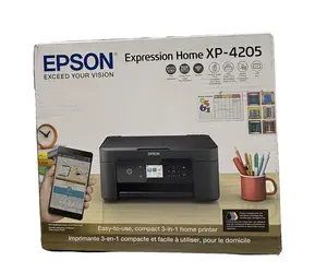 Epson Expression Home XP-4205 Wireless Color Printer with Scanner and Copier, Automatic 2-Sided Printing
