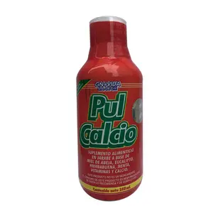 Pul Calcio Syrup 250ml GN+Vida based on honey, Eucalyptus, Peppermint, Calcium