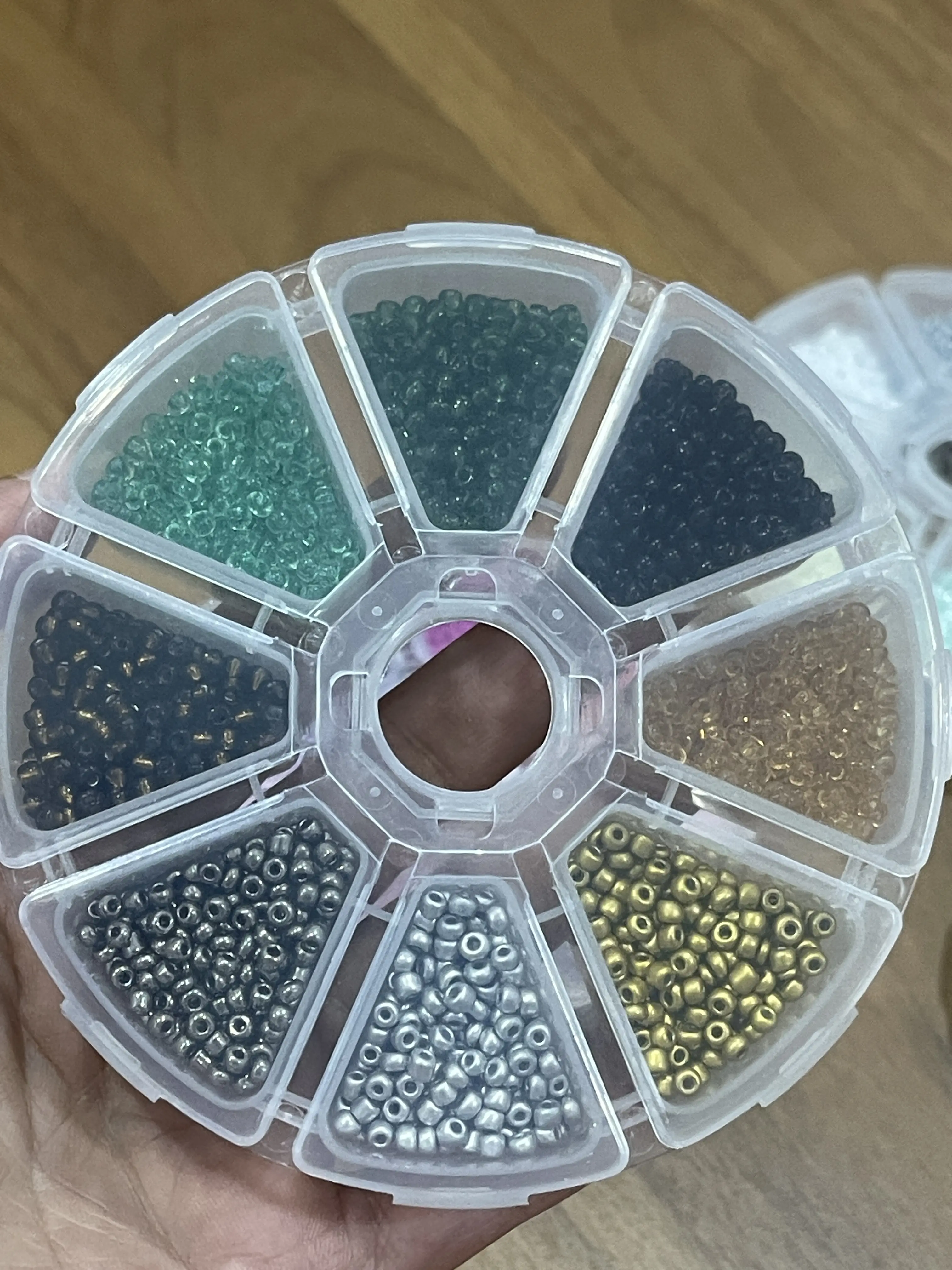 Assorted Glass Seed Beads, Colors Beads, Spacer Beads for Jewelry Making Bracelets Necklace Anklet Rosary Earring Craft Supplies