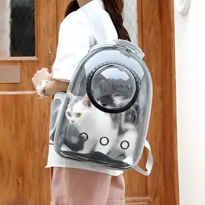 Luxury Cat Space Capsule Transparent Backpack pets bag petcarrier dog backpack bird backpack
