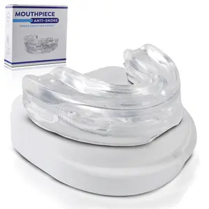 Anti Snoring Devices - Mouthpiece Stop Snoring Devices Solution Effective Stop Snoring for Men Women Snore Stopper Better Night Sleep