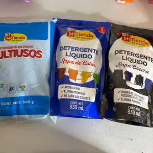 Mi Tienda Multiuso Detergent for Colorful and Dark Clothes 830 mL Liquid Detergent with Mild Fragrance and Stain Removal