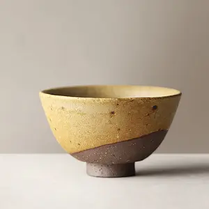 Yellow Yunomi (Tea Cup)